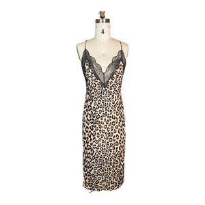 B2 Victoria Secret Leopard Cheetah Slip Dress in small